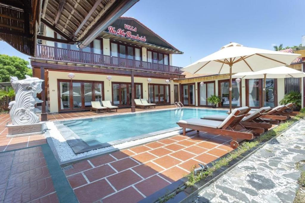 Ha My Beachside Villa Hoi An Ha Bang Exteriör bild